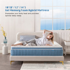 Rimensy Full Mattress 10 inch profile