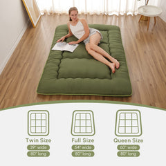 Quilted memory foam comfort and even weight distribution