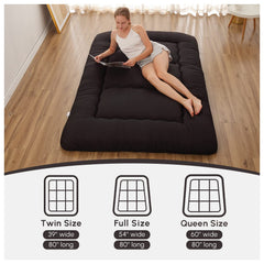 Microfiber fabric cover on Zelladorra floor mattress