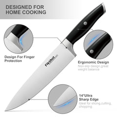 8 inch bread knife from Fikshot set