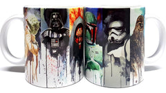 11oz white mug featuring full wrap artwork and ceramic build