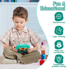 Fullware rotating puzzle safe non-toxic materials