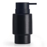 Fun Elements black soap dispenser ceramic 12oz
