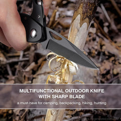 Compact 4.5 inch by 2.2 inch edc multitool weighs 3.8 oz