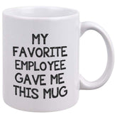 Funny Boss Office Coffee Mug 11oz front view