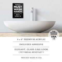 Sign can mount lean frame or sign holder