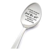 Funny Inspirational spoon for Women with humorous message