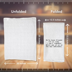 Funny Kitchen Towels with sayings by Second Nature By Hand