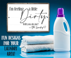 Funny laundry room decor sign 12x18 aluminum epoxy ink