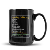 Funny Mugs LOL MMO Mug black ceramic 15oz double sided print