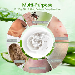 Fuveuua organic aloe vera gel 7.05oz container