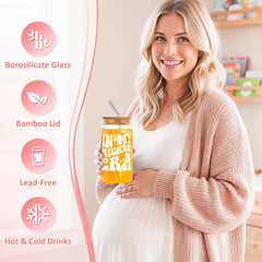 fuzzy pregnancy socks included in mom to be gift