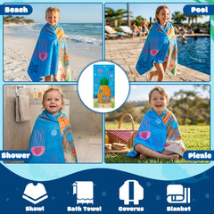 Large kid size towel 60 by 30 inches for beach