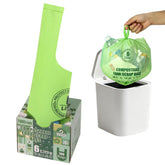 FWBGreen small trash bags with handles for 1.2 gallon countertop bin
