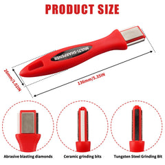 diamond on both sides sharpening blades with tungsten steel and ceramic bits