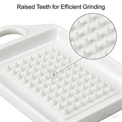 Fyrozella garlic mincer with raised teeth