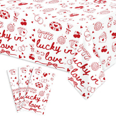 FYSUIMU Lucky in Love tablecloths 53.9 x 107.9 inch