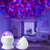 Galaxy projector bedroom ceiling light display