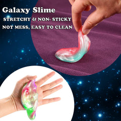 Galaxy Slime Party Favors color variants for kids