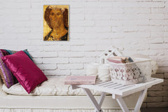 Gallery wrapped religious decor suitable for home or church display