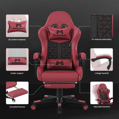 Gamtimer chair base with 360 degree swivel wheels