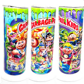 Garbage Pail Kids Tumbler Cup 20oz front view