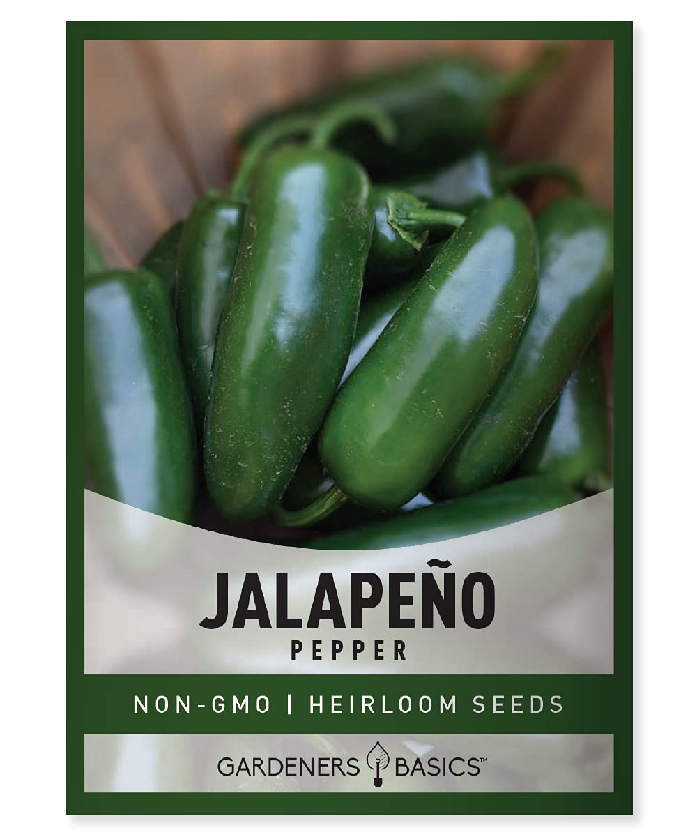 Gardeners Basics jalapeno seeds USA heirloom open-pollinated