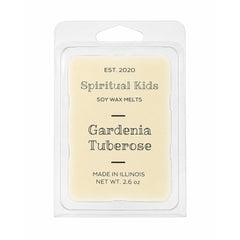 Floral wax melts Gardenia Tuberose handcrafted in 1 pack of 6 cubes