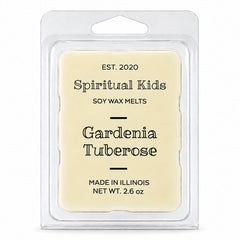 Gardenia Tuberose all natural soy wax melts 2.6oz pack with 6 cubes