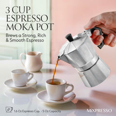 Gas and electric compatible moka pot