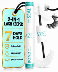 Gazelle 2-in-1 Lash Bond and Seal Waterproof lash glue with 360° brush