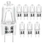 GE halogen microwave oven light bulbs 8-pack