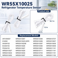 GE Kenmore Hotpoint compatible WR55X10025 sensor replacement part