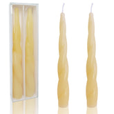 Gedengni handmade beeswax candlesticks 7 inch tapered candle