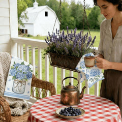 Geeory Farmhouse Spring Kitchen Towels 18x26