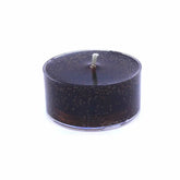 gel candle company black unscented tea lights