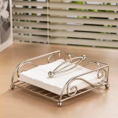 Geliqiao stainless steel napkin holder for table