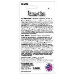 Rhinestones secured with Gem-Tac adhesive