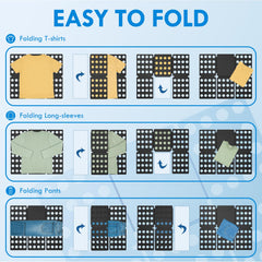 Durable PP material folding board for shirts