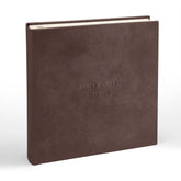 Genuine Italian leather cover photo album