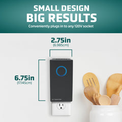 Germ Guardian GG1100B compact 7 inch design for small rooms