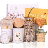 Get Well Care Package for Women main gift box with contents