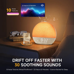 Geuuap Bluetooth Speaker feature on clock