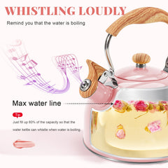 GGC tea kettle 85oz capacity 2.6qt