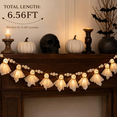 10 ghost LED lights indoor Halloween decor