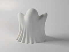 Ghost Tea Light Holder 5 inches tall for mantel