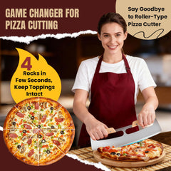 Gicyiit 14inch rocker with stainless blade
