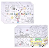 Gift Boutique 50 Kids Activity Place Mats disposable 11x17 sheet