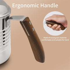 Gift box packaging included with gooseneck kettle