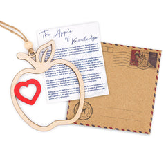 4 inch wooden keepsake suitable for classroom decor and desk displays